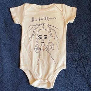 Anchors-N-Asteroids Organic Cotton Baby Onesie